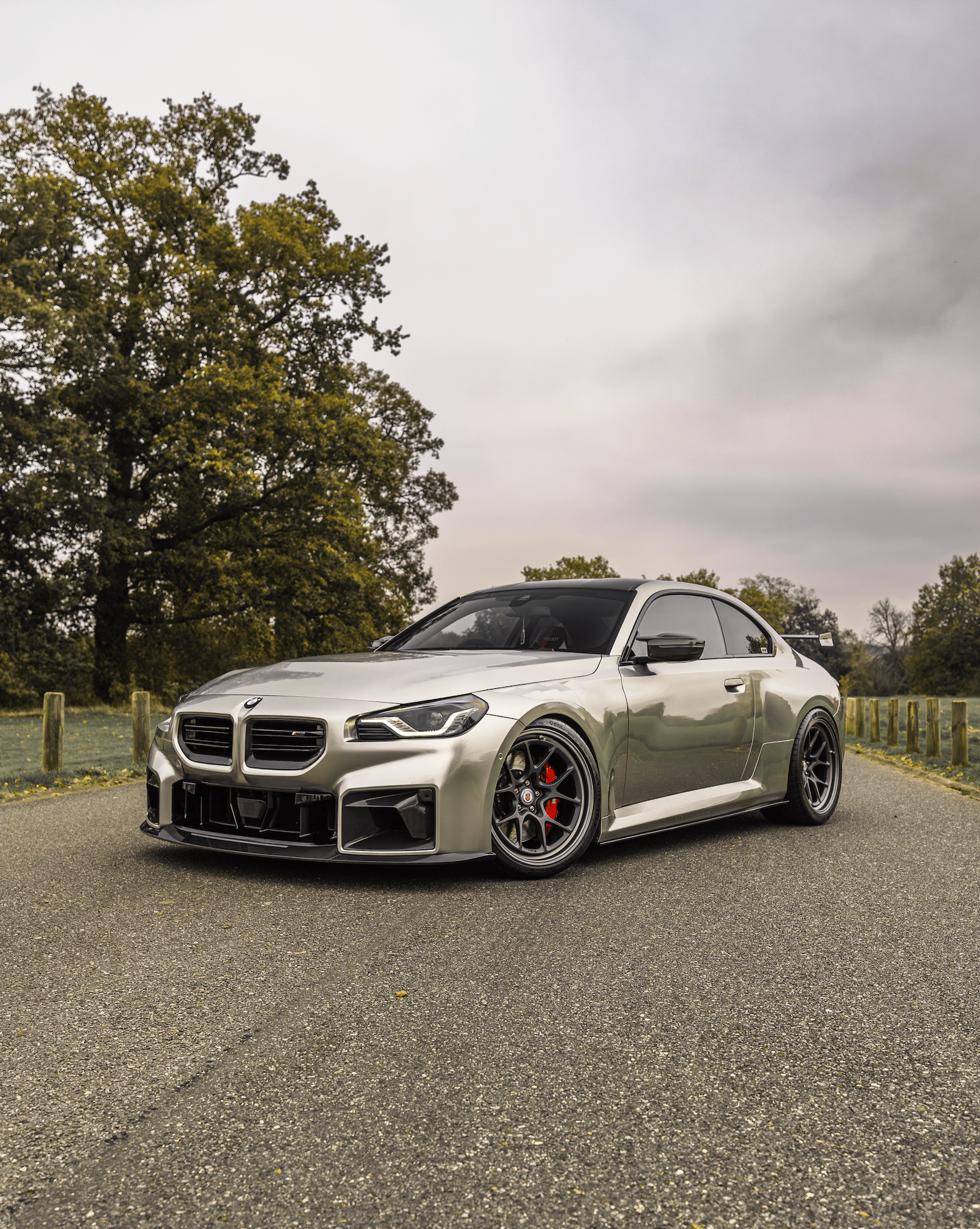 BMW M2 G87 Pre-preg Carbon Fibre TR87 Flat Side Skirts by TREVORA (2023+) - AUTOID® - Side Skirts & Winglets - TREVORA