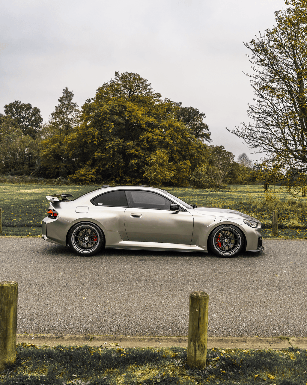 BMW M2 G87 Pre-preg Carbon Fibre TR87 Flat Side Skirts by TREVORA (2023+) - AUTOID® - Side Skirts & Winglets - TREVORA
