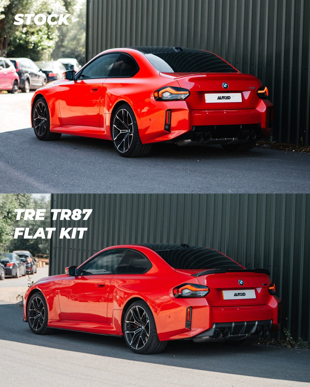 BMW M2 G87 Pre-preg Carbon Fibre TR87 Flat Side Skirts by TREVORA (2023+) - AUTOID® - Side Skirts & Winglets - TREVORA