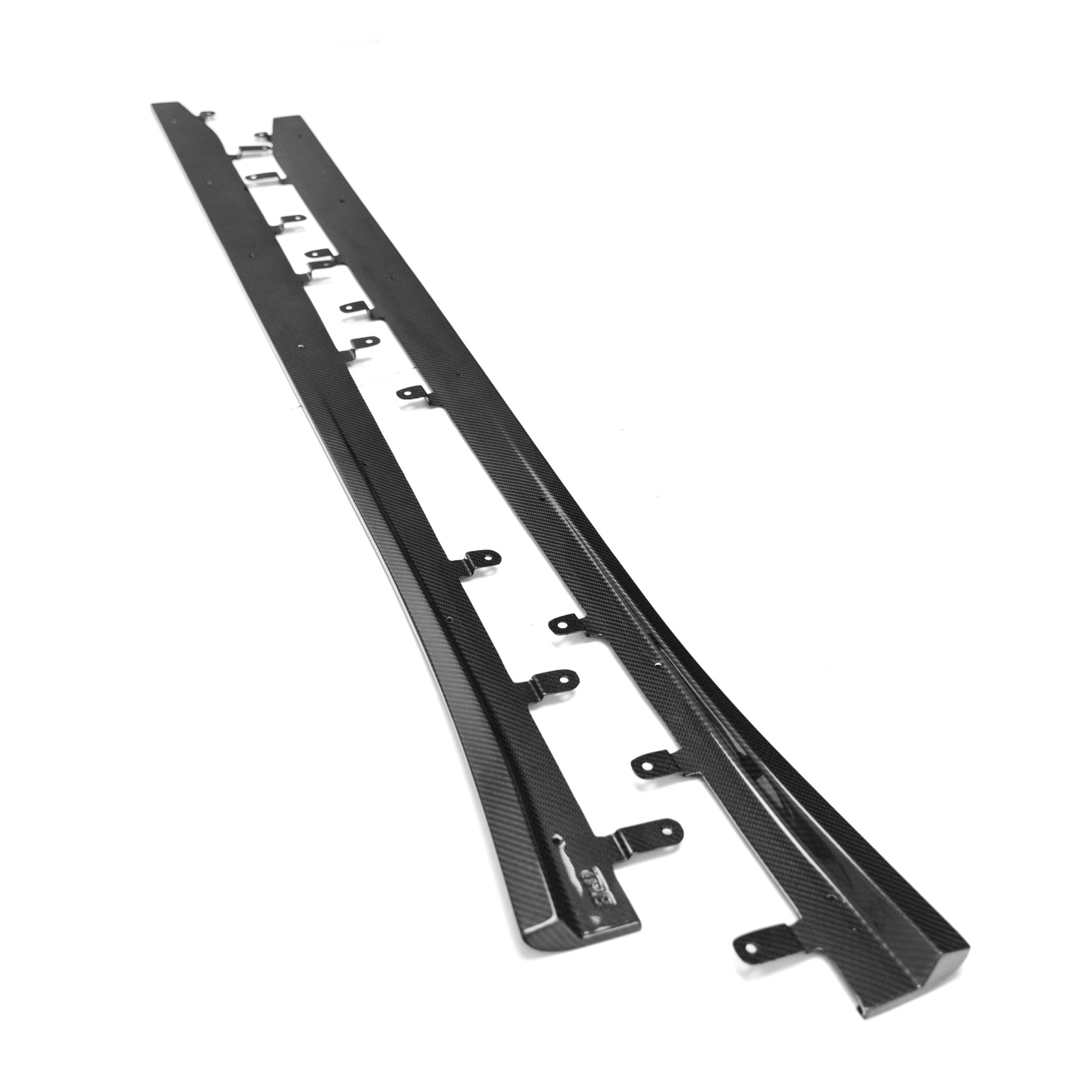 BMW M2 G87 Pre-preg Carbon Fibre TR87 Flat Side Skirts by TREVORA (2023+) - AUTOID® - Side Skirts & Winglets - TREVORA