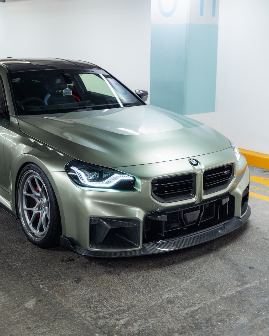 BMW M2 G87 Pre - Preg Carbon Fibre TR87 Front Grilles by TRE (2023+) - AUTOID - Front Grille - TRE