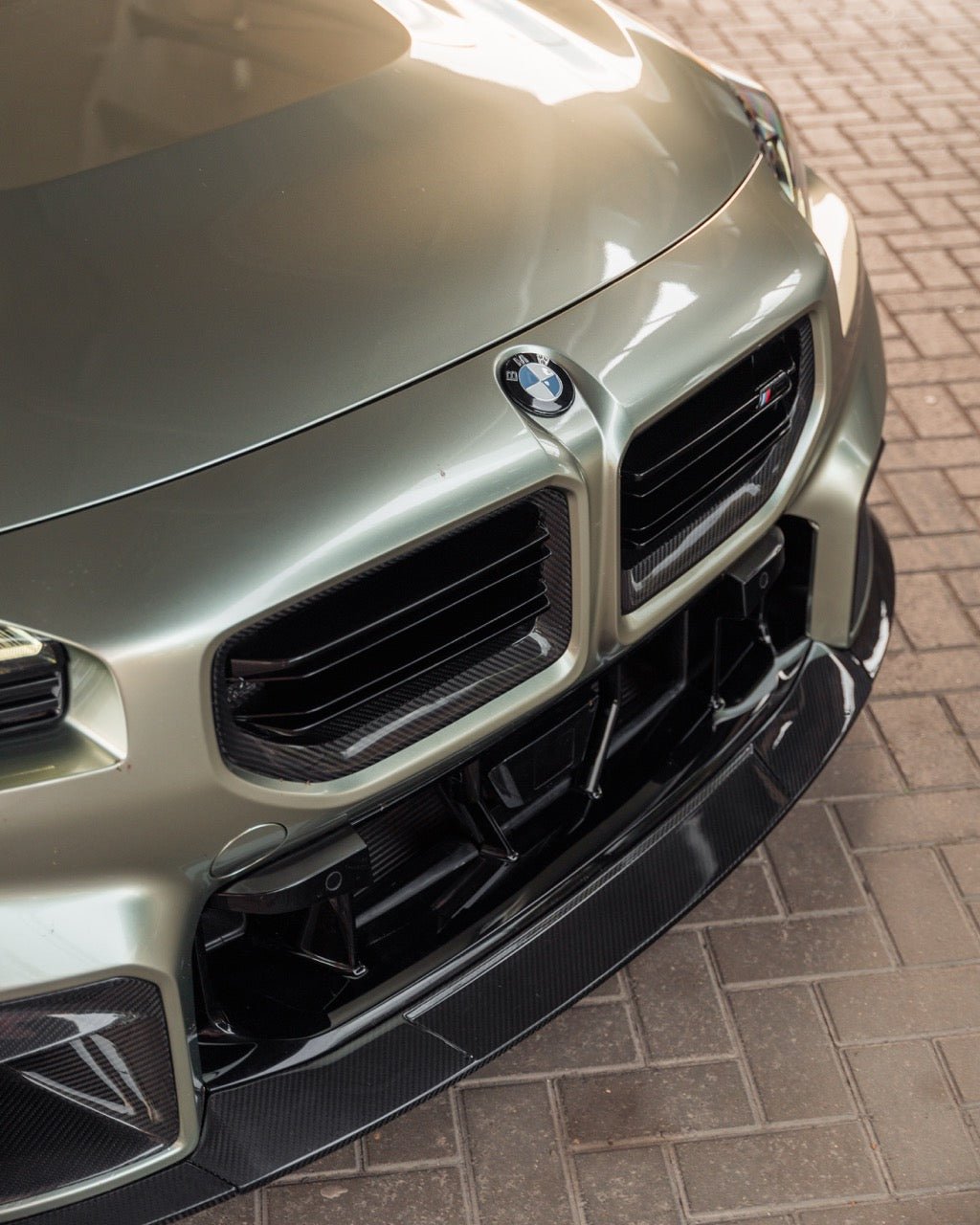 BMW M2 G87 Pre - Preg Carbon Fibre TR87 Front Grilles by TRE (2023+) - AUTOID - Front Grille - TRE