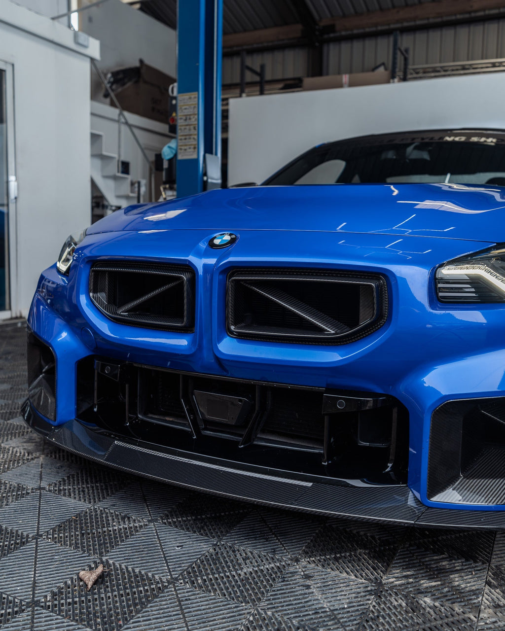 BMW M2 G87 Pre-Preg Performance Carbon Fibre Front Grilles by FORM (2023+) - AUTOID® - Front Grille - FORM Industries
