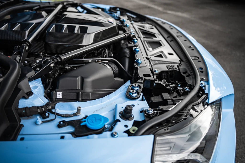 BMW M2 G87 Titanium Billet Engine Dress Up Hardware by Downstar (2023+) - AUTOID® - Vehicle Dress Up Caps & Covers - Downstar