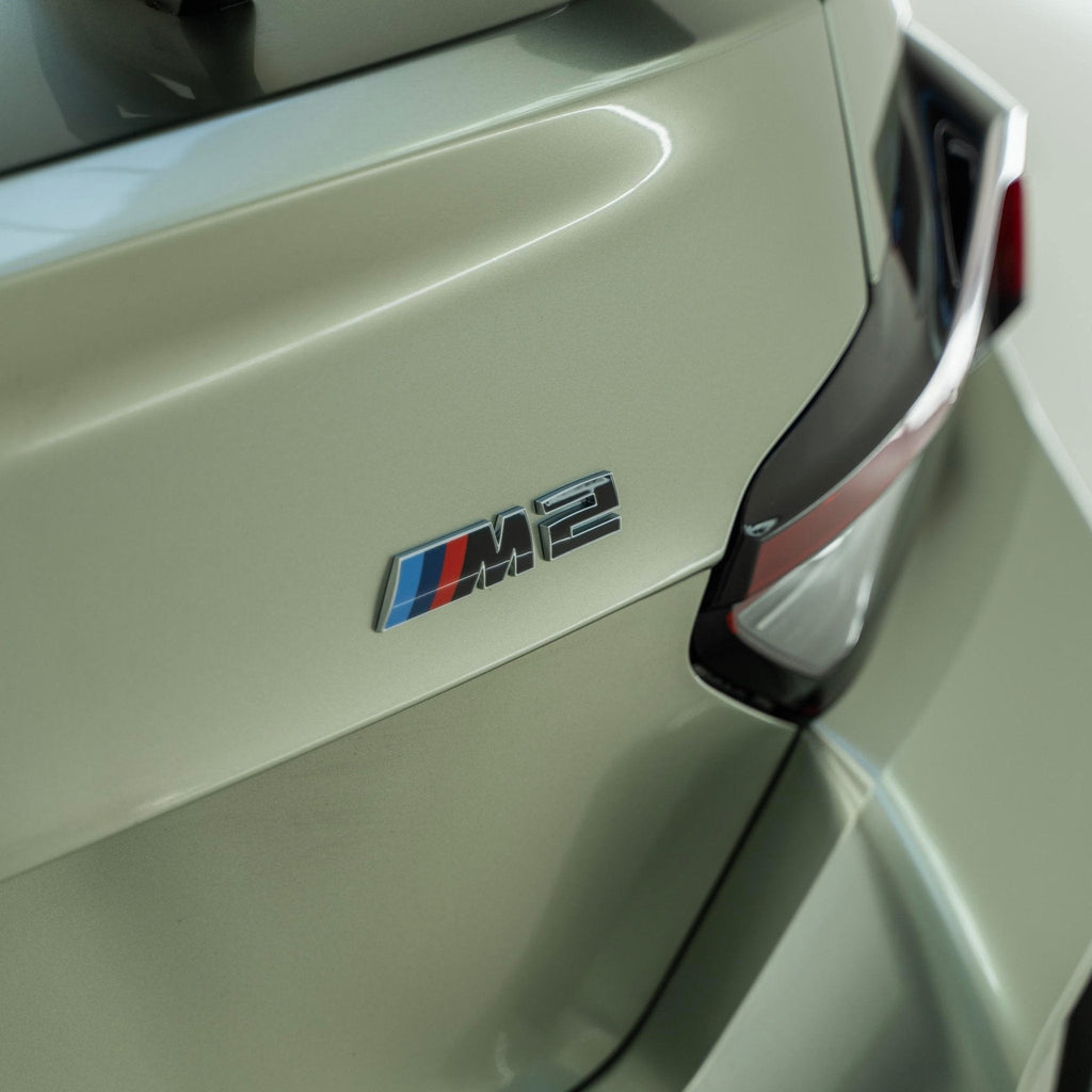 BMW M2 Genuine M Performance LCI V2 Black High Gloss Model Rear Badge - AUTOID® - Model Badges - BMW M Performance