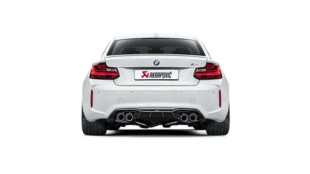 BMW M2 & M2 Competition Carbon Fibre Rear Diffuser by Akrapovic (2015 - 2021, F87) - AUTOID - Rear Diffusers - Akrapović