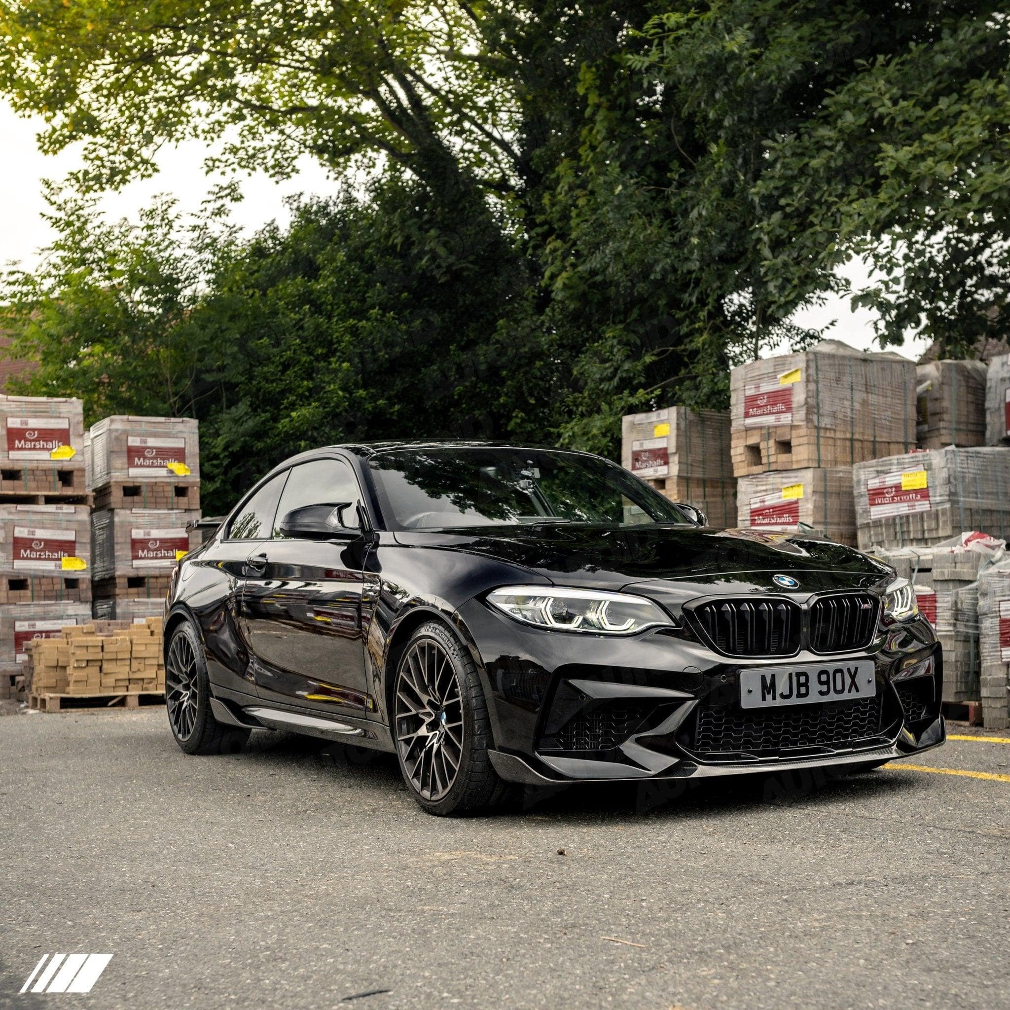 BMW M2 & M2 Competition F87 Carbon Fibre Side Blade Winglets by FORM (2015-2021) - AUTOID® - Side Skirts & Winglets - FORM Industries
