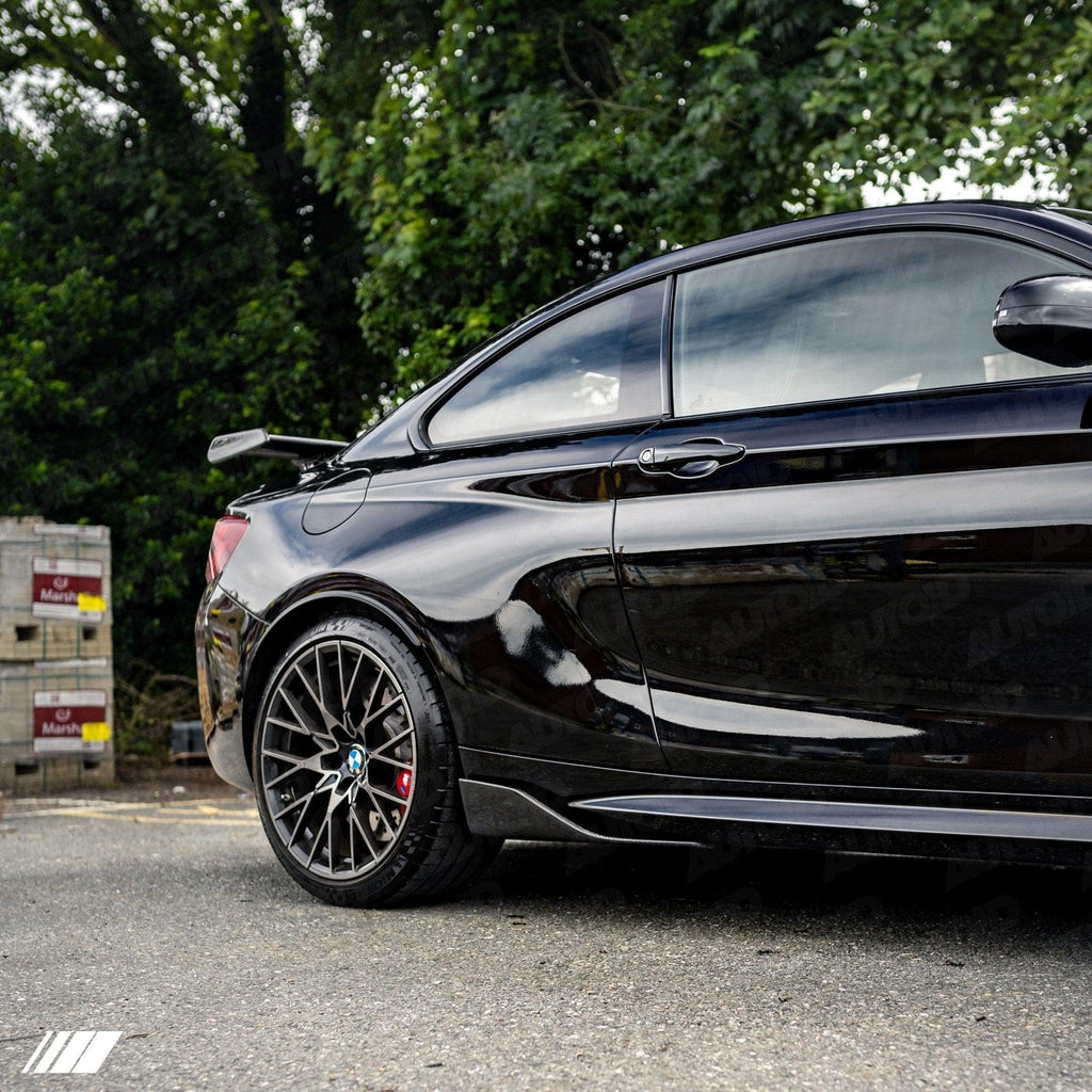 BMW M2 & M2 Competition F87 Carbon Fibre Side Blade Winglets by FORM (2015-2021) - AUTOID® - Side Skirts & Winglets - FORM Industries