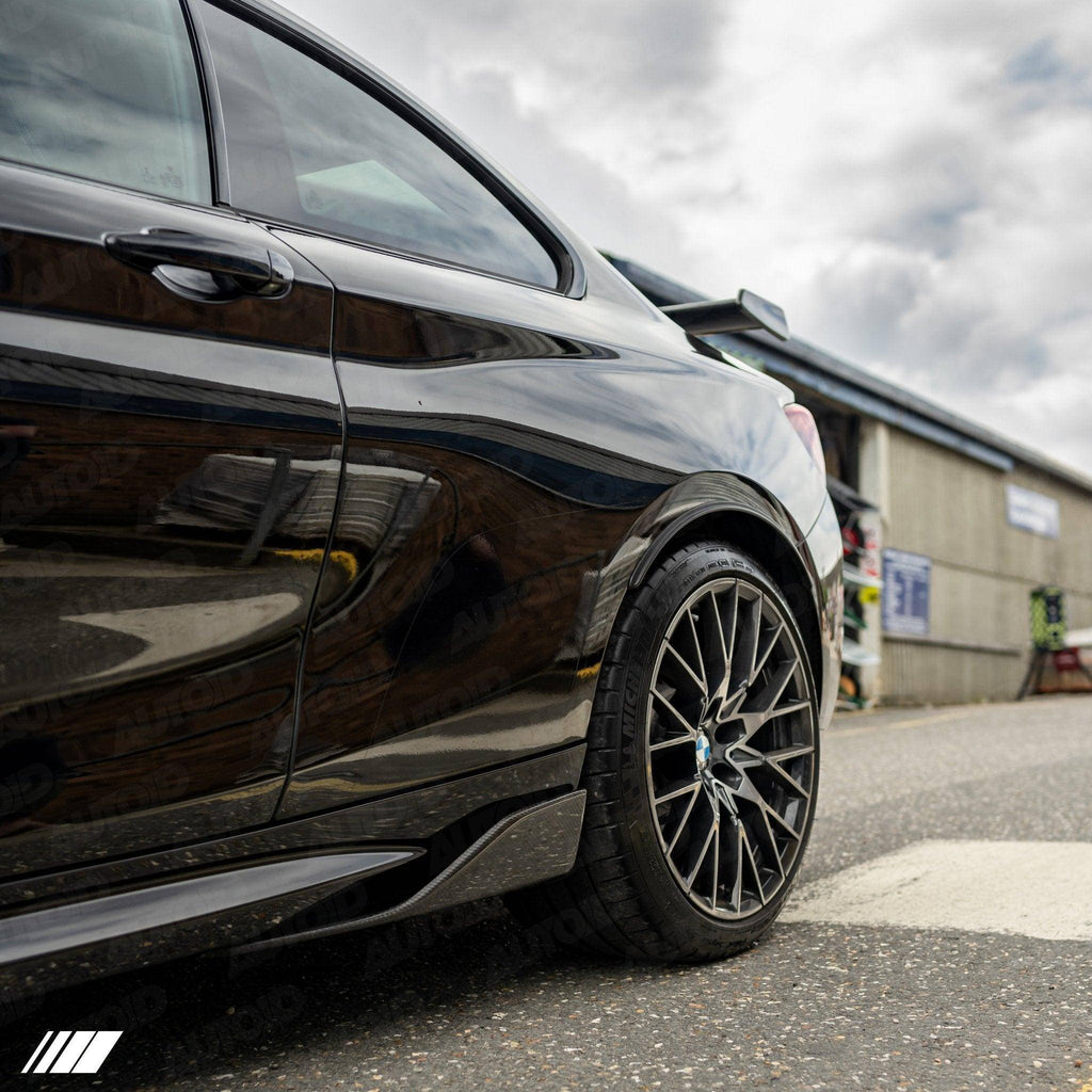 BMW M2 & M2 Competition F87 Carbon Fibre Side Blade Winglets by FORM (2015-2021) - AUTOID® - Side Skirts & Winglets - FORM Industries