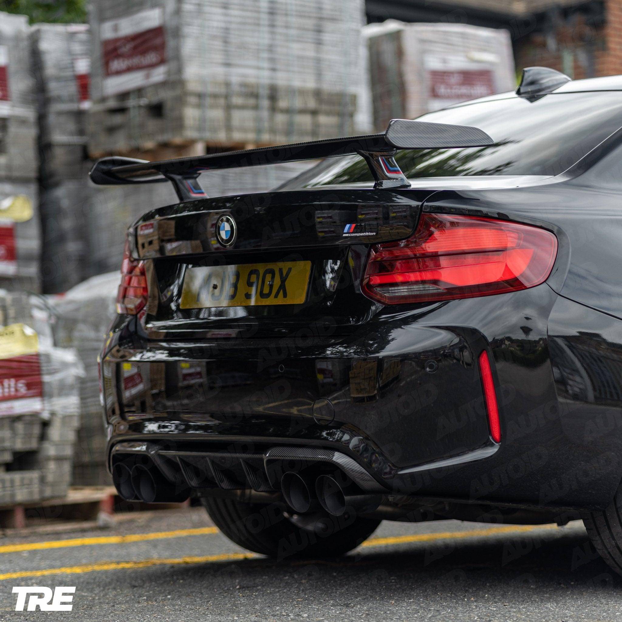 BMW M2 & M2 Competition Pre - preg Carbon Fibre Rear Diffuser by TRE (2015 - 2021) - AUTOID - Rear Diffusers - TRE