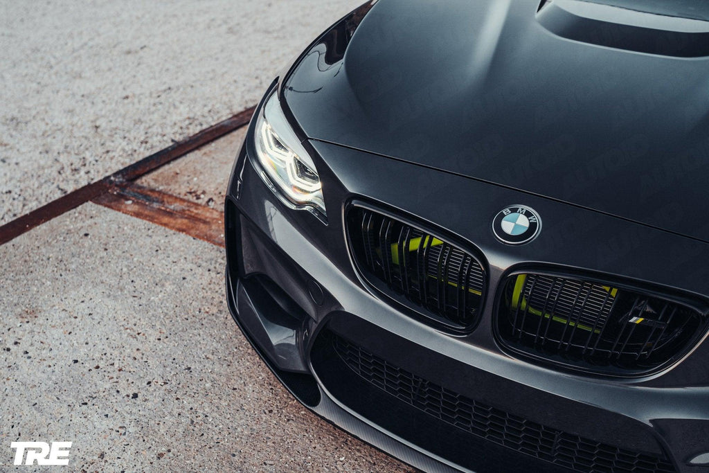 BMW M2 OG F87 Pre-Preg ID-01 Carbon Fibre Front Splitter by TREVORA (2015-2018) - AUTOID® - Front Lips & Splitters - TREVORA
