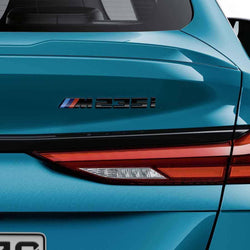 BMW M235i Genuine M Performance Black High Gloss Model Badge - AUTOID® - Model Badges - BMW M Performance