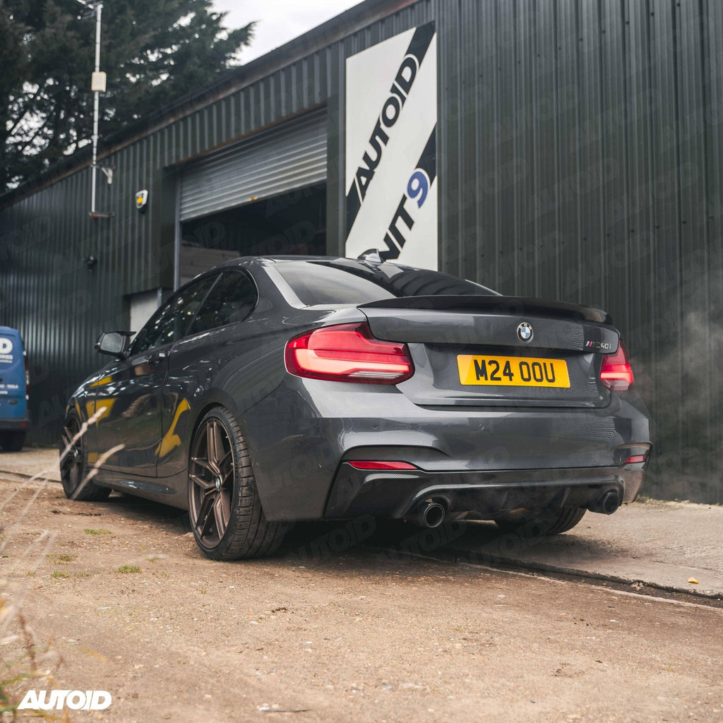 BMW M235i & M240i F22 F23 Carbon Fibre Rear Diffuser by FORM (2014-2020) - AUTOID® - Rear Diffusers - FORM Industries