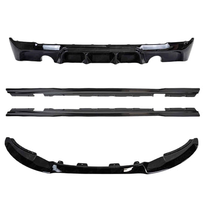 BMW M235i & M240i F22 F23 EVO - 1 Gloss Black Body Kit by ZAERO (2014 - 2019) - AUTOID - Styling Kit - Zaero Design