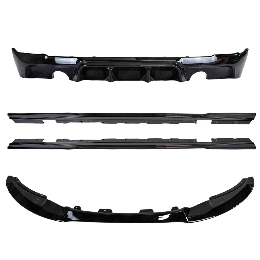 BMW M235i & M240i F22 F23 EVO-1 Gloss Black Body Kit by ZAERO (2014-2019) - AUTOID® - Styling Kit - Zaero Design