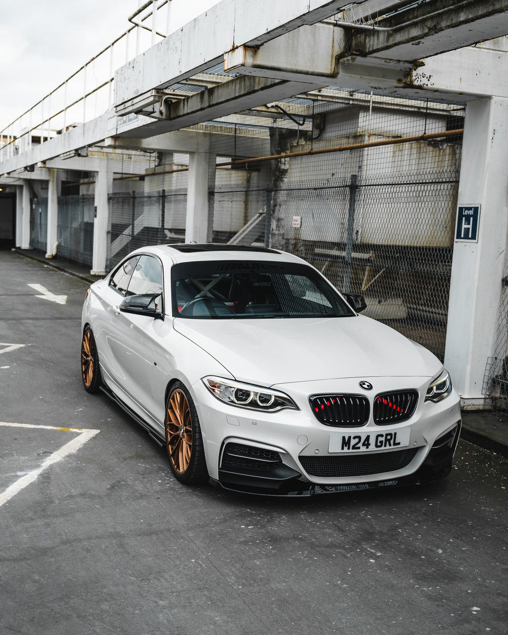 BMW M235i & M240i F22 F23 EVO-1 Gloss Black Body Kit by ZAERO (2014-2019) - AUTOID® - Styling Kit - Zaero Design