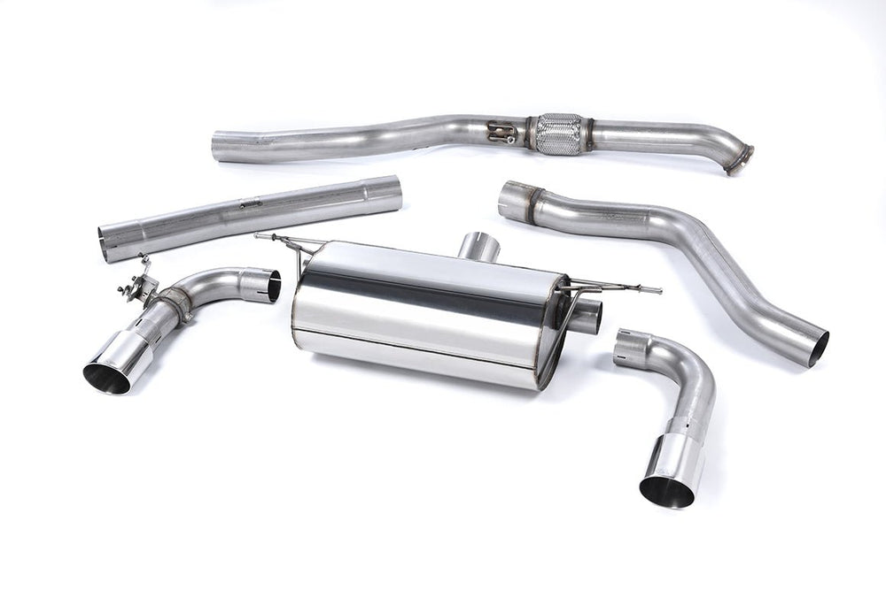 BMW M235i (Non - X Drive) F22 F23 Cat Back Exhaust System by Milltek (2014 - 2015) - AUTOID - Exhaust System - Milltek Sport