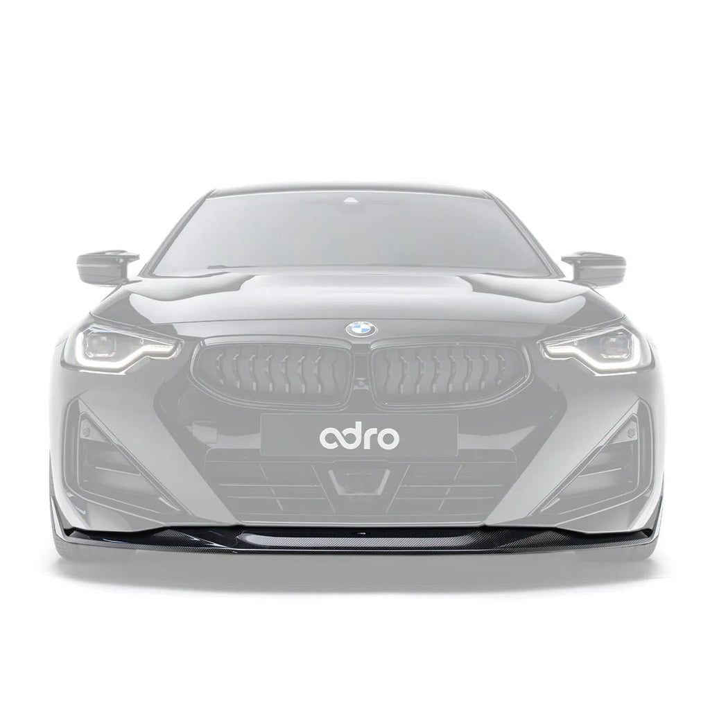 BMW M240i & 230i M Sport G42 Carbon Fibre Front Splitter by ADRO - AUTOID® - Front Lips & Splitters - Adro