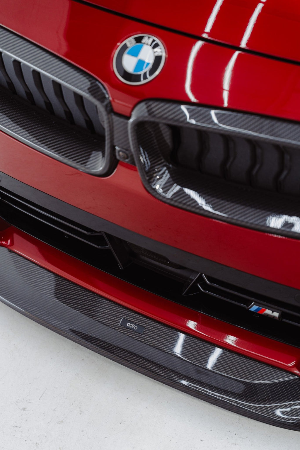 BMW M240i & 230i M Sport G42 Carbon Fibre Front Splitter by ADRO - AUTOID® - Front Lips & Splitters - Adro