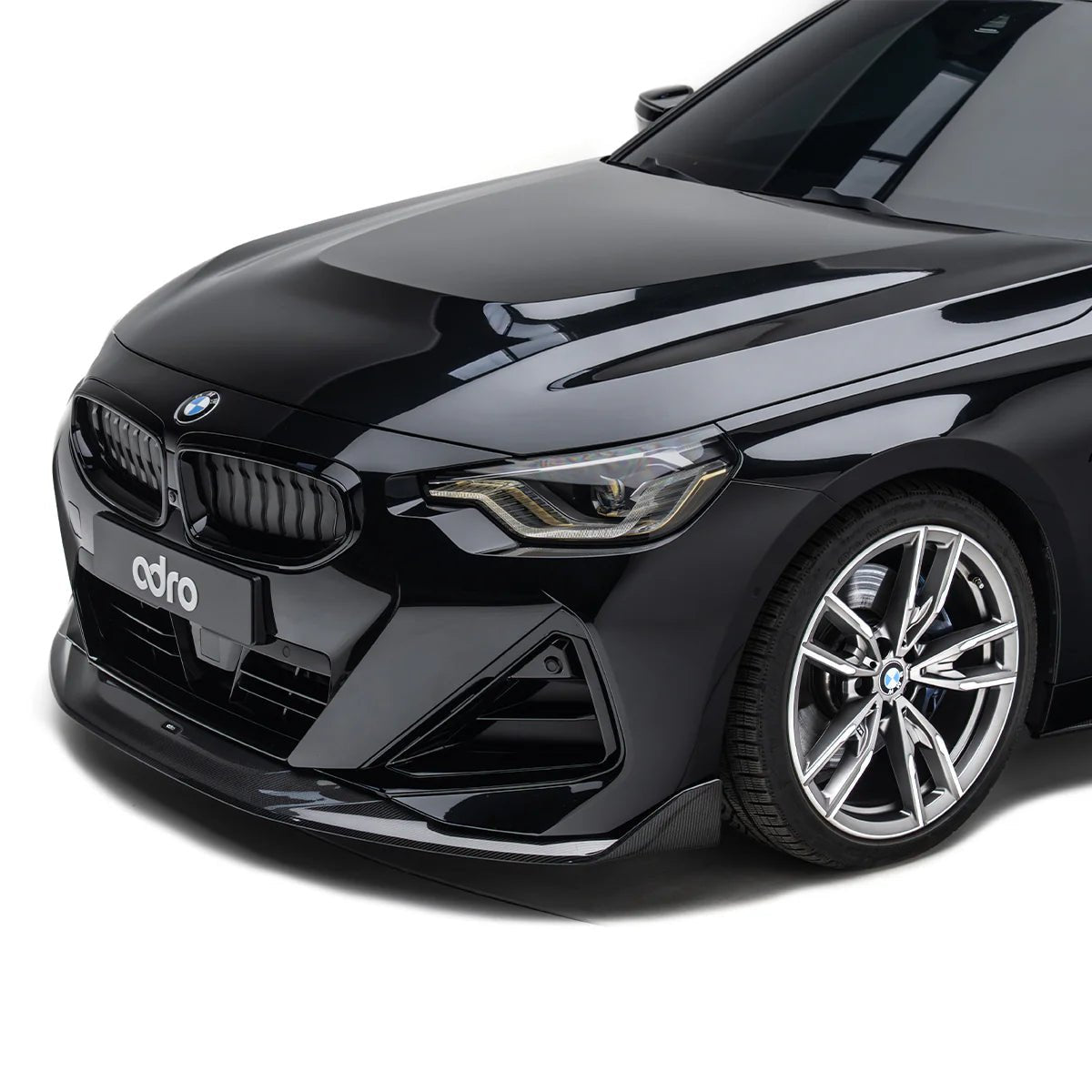 BMW M240i & 230i M Sport G42 Carbon Fibre Front Splitter by ADRO - AUTOID® - Front Lips & Splitters - Adro