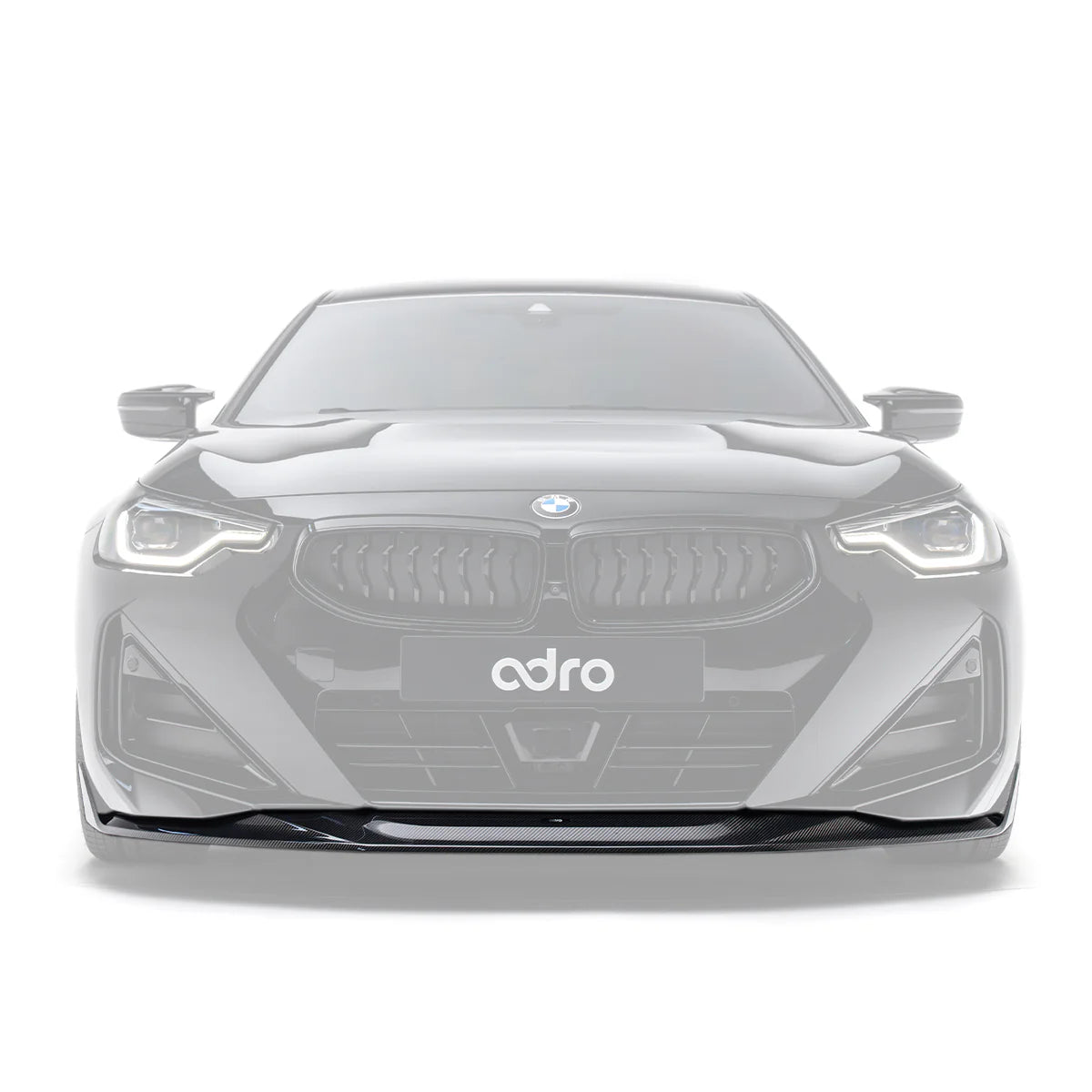 BMW M240i & 230i M Sport G42 Carbon Fibre Front Splitter by ADRO - AUTOID - Front Lips & Splitters - Adro