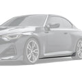 BMW M240i & 230i M Sport G42 Carbon Fibre Side Skirts by ADRO - AUTOID® - Side Skirts & Winglets - Adro