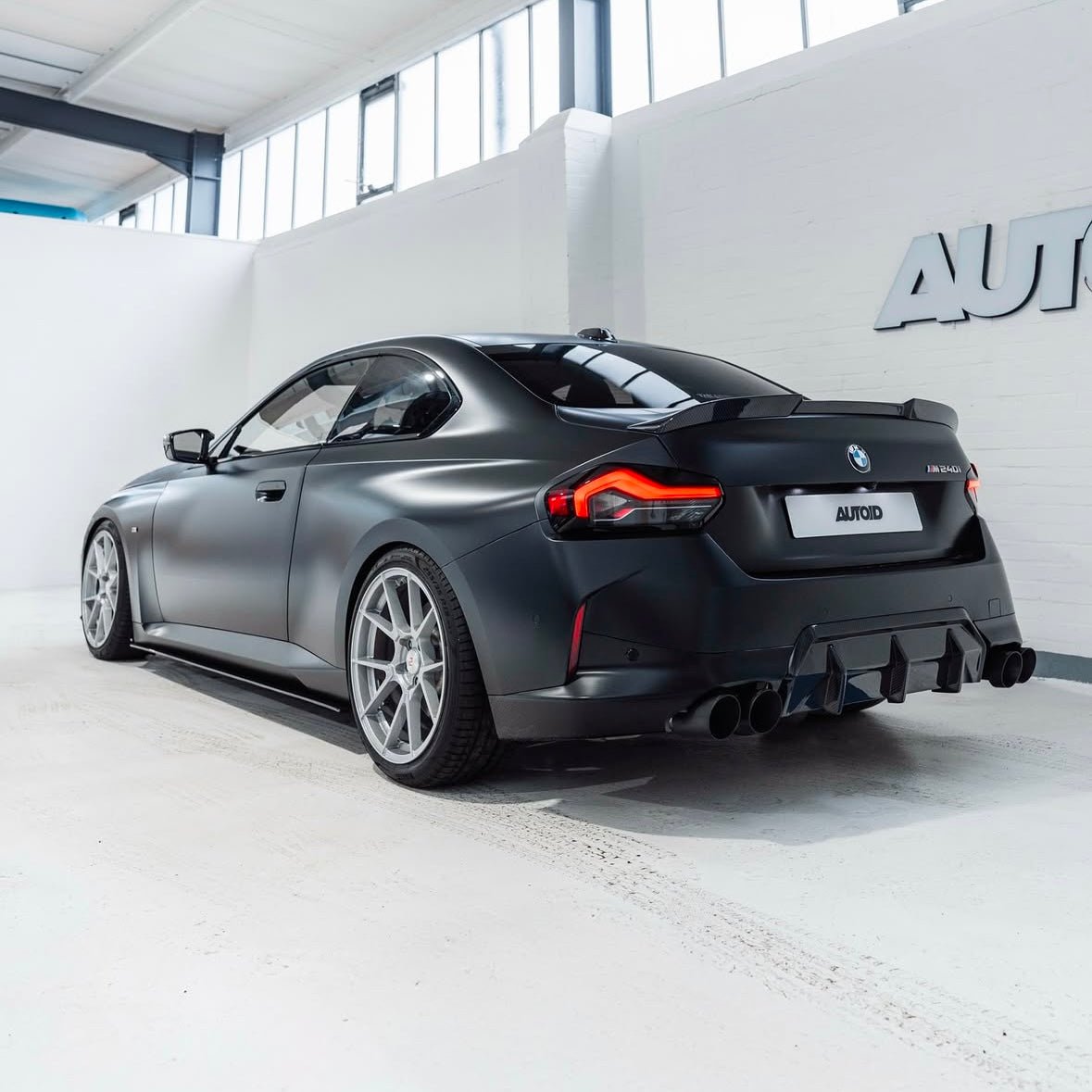 BMW M240i G42 ID-01 Carbon Fibre Rear Diffuser by TREVORA (2021+) - AUTOID® - Rear Diffusers - TREVORA