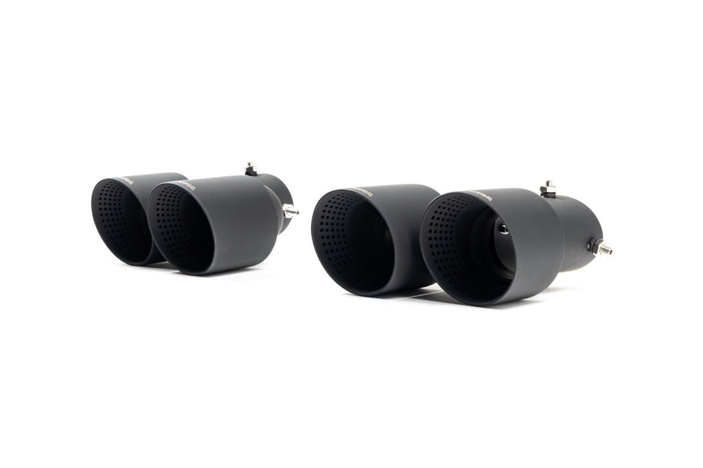 BMW M240i G42, M340i G20 & M440i G22 ID-01 Cerakote Black Exhaust Tips by TREVORA (2021+) - AUTOID® - Exhaust Tips - TREVORA