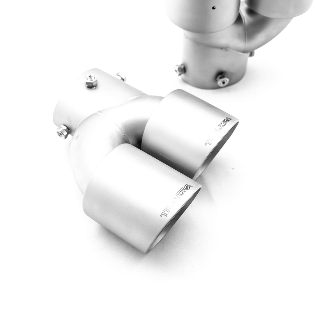 BMW M240i G42, M340i G20 & M440i G22 ID-01 Quad Exhaust Tips by TREVORA (2021+) - AUTOID® - Exhaust Tips - TREVORA