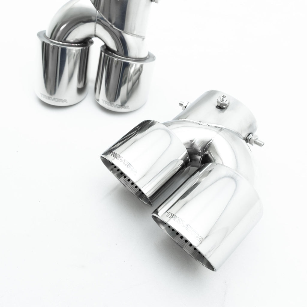 BMW M240i G42, M340i G20 & M440i G22 ID-01 Quad Exhaust Tips by TREVORA (2021+) - AUTOID® - Exhaust Tips - TREVORA