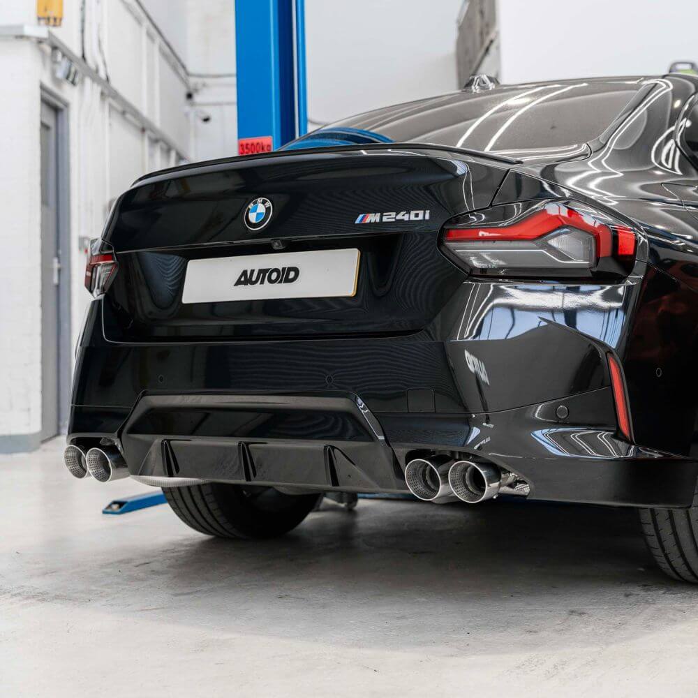 BMW M240i G42, M340i G20 & M440i G22 ID-01 Quad Exhaust Tips by TREVORA (2021+) - AUTOID® - Exhaust Tips - TREVORA