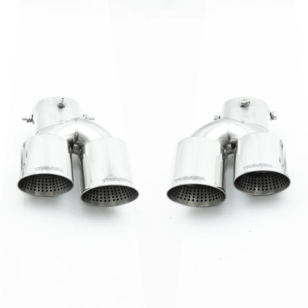 BMW M240i G42, M340i G20 & M440i G22 ID-01 Quad Exhaust Tips by TREVORA (2021+) - AUTOID® - Exhaust Tips - TREVORA