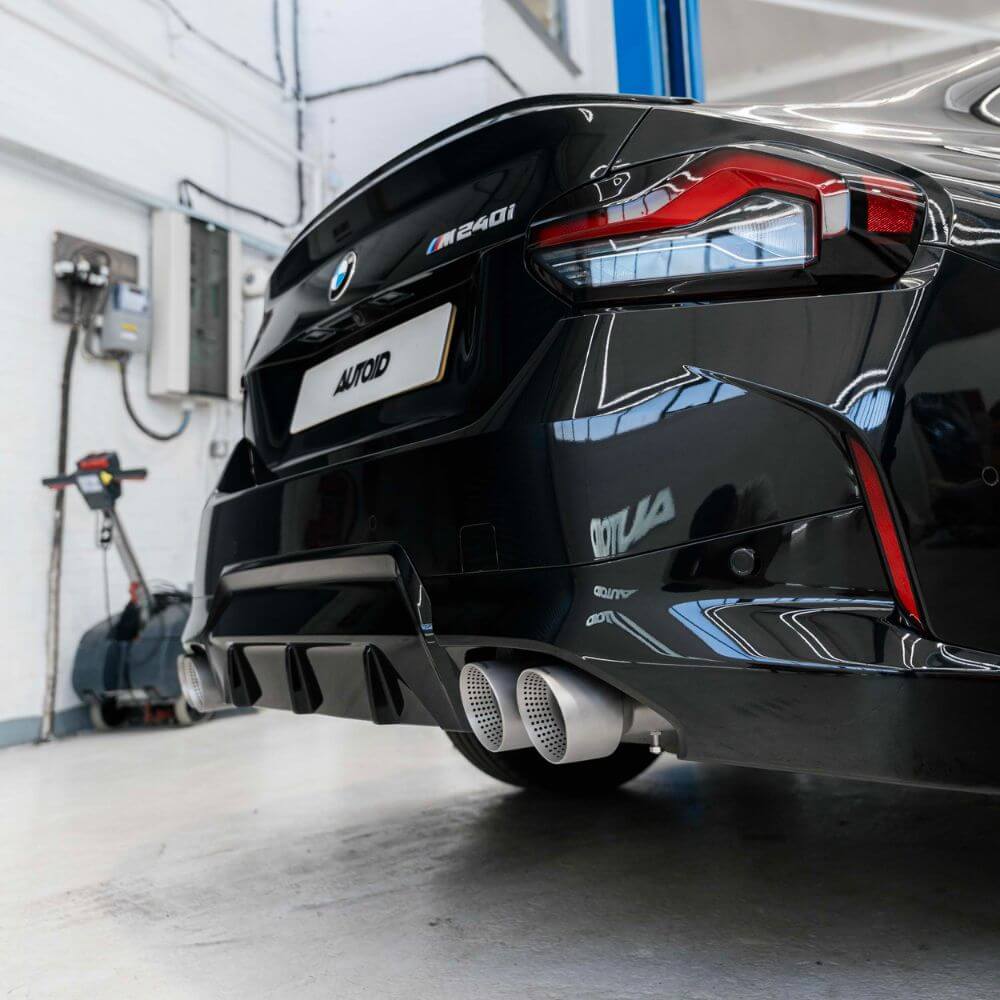 BMW M240i G42, M340i G20 & M440i G22 ID-01 Quad Exhaust Tips by TREVORA (2021+) - AUTOID® - Exhaust Tips - TREVORA