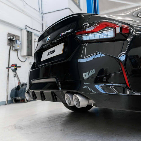 BMW M240i G42, M340i G20 & M440i G22 ID-01 Quad Exhaust Tips by TREVORA (2021+) - AUTOID® - Exhaust Tips - TREVORA