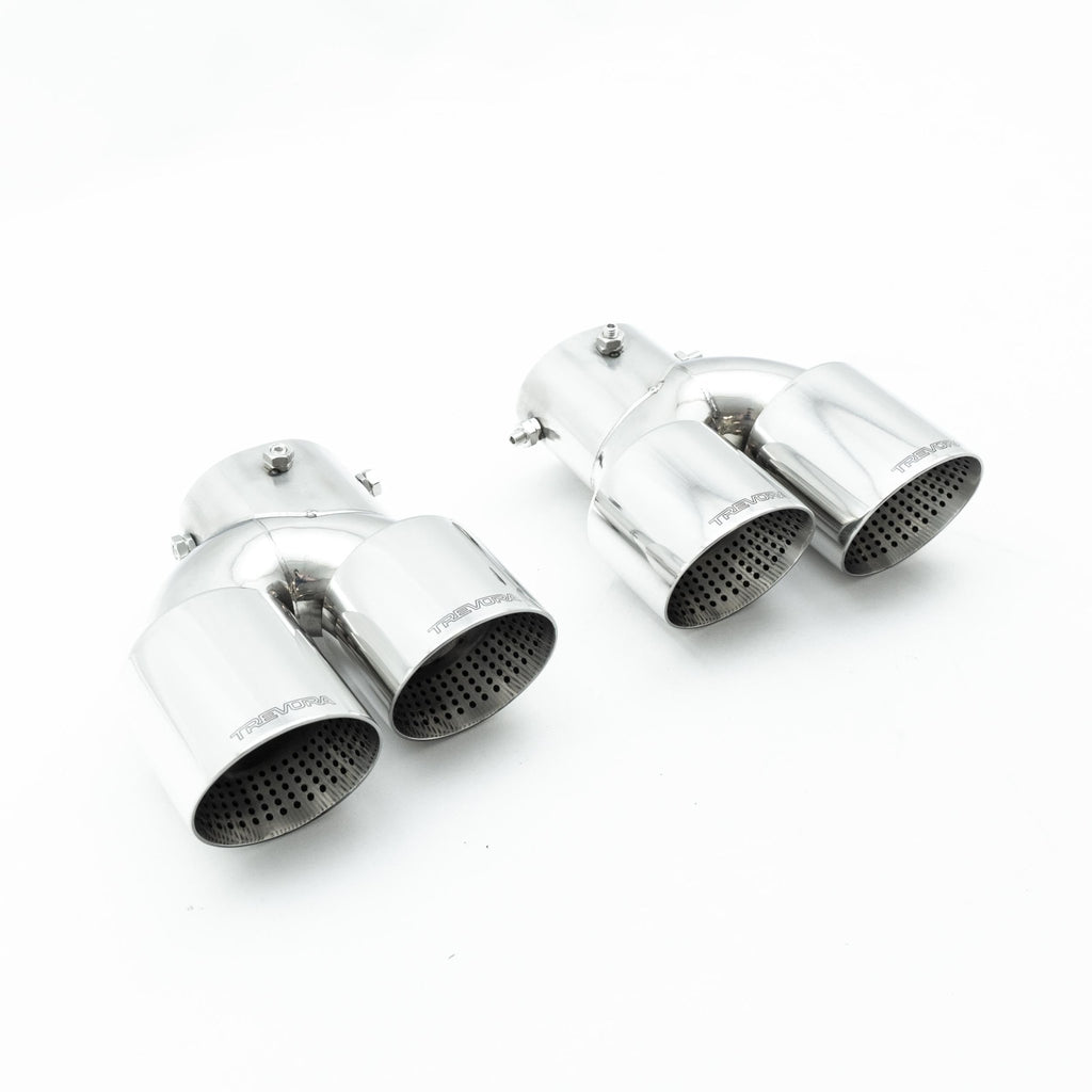 BMW M240i G42, M340i G20 & M440i G22 ID-01 Quad Exhaust Tips by TREVORA (2021+) - AUTOID® - Exhaust Tips - TREVORA