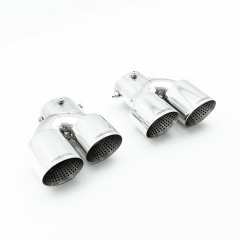 BMW M240i G42, M340i G20 & M440i G22 ID-01 Quad Exhaust Tips by TREVORA (2021+) - AUTOID® - Exhaust Tips - TREVORA