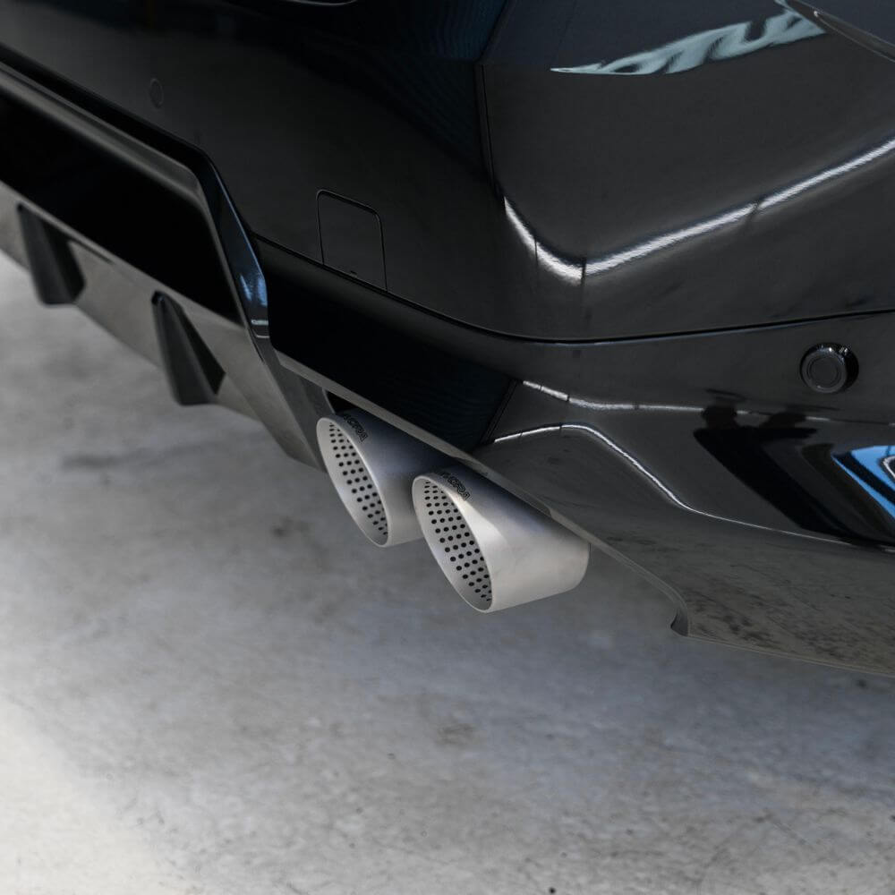 BMW M240i G42, M340i G20 & M440i G22 ID-01 Quad Exhaust Tips by TREVORA (2021+) - AUTOID® - Exhaust Tips - TREVORA