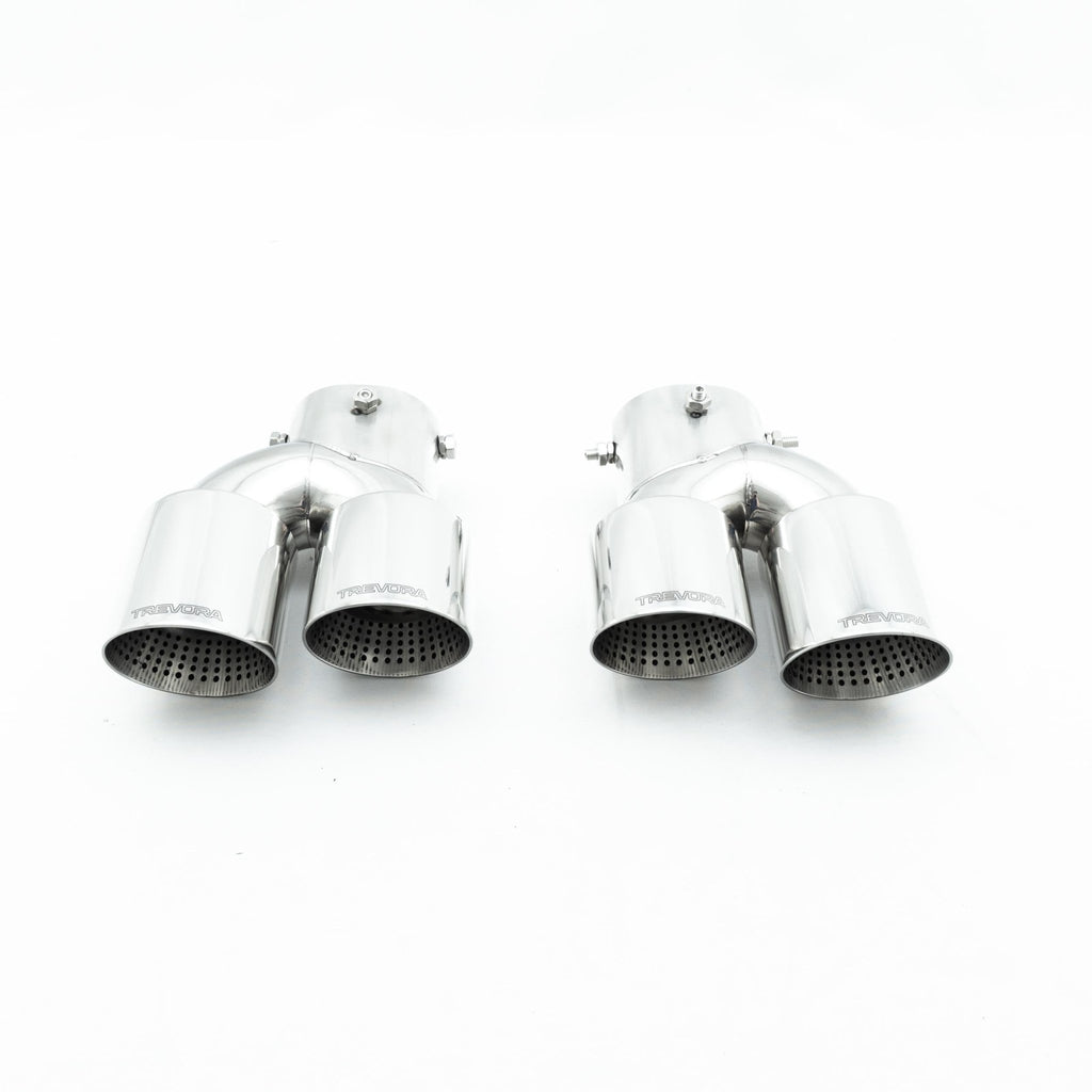 BMW M240i G42, M340i G20 & M440i G22 ID-01 Quad Exhaust Tips by TREVORA (2021+) - AUTOID® - Exhaust Tips - TREVORA