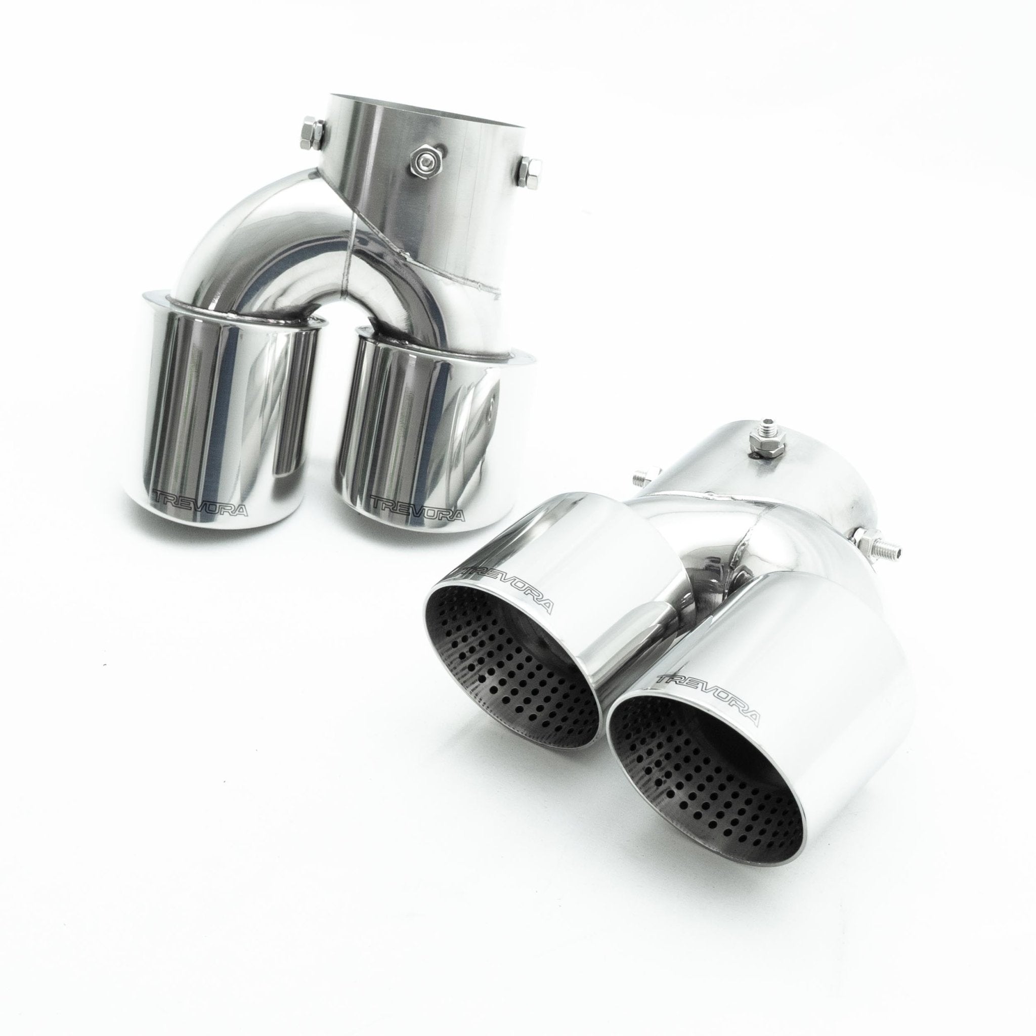 BMW M240i G42, M340i G20 & M440i G22 ID-01 Quad Exhaust Tips by TREVORA (2021+) - AUTOID® - Exhaust Tips - TREVORA