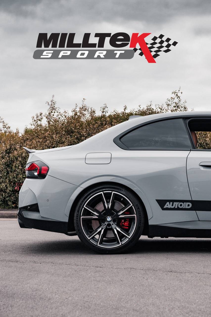 BMW M240i G42 xDrive Cat Back Exhaust System by Milltek Sport (2021+) - AUTOID® - Exhaust System - Milltek Sport
