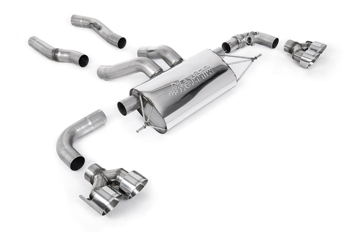BMW M240i G42 xDrive OPF Back Exhaust System by Milltek Sport (2021+) - AUTOID® - Exhaust System - Milltek Sport