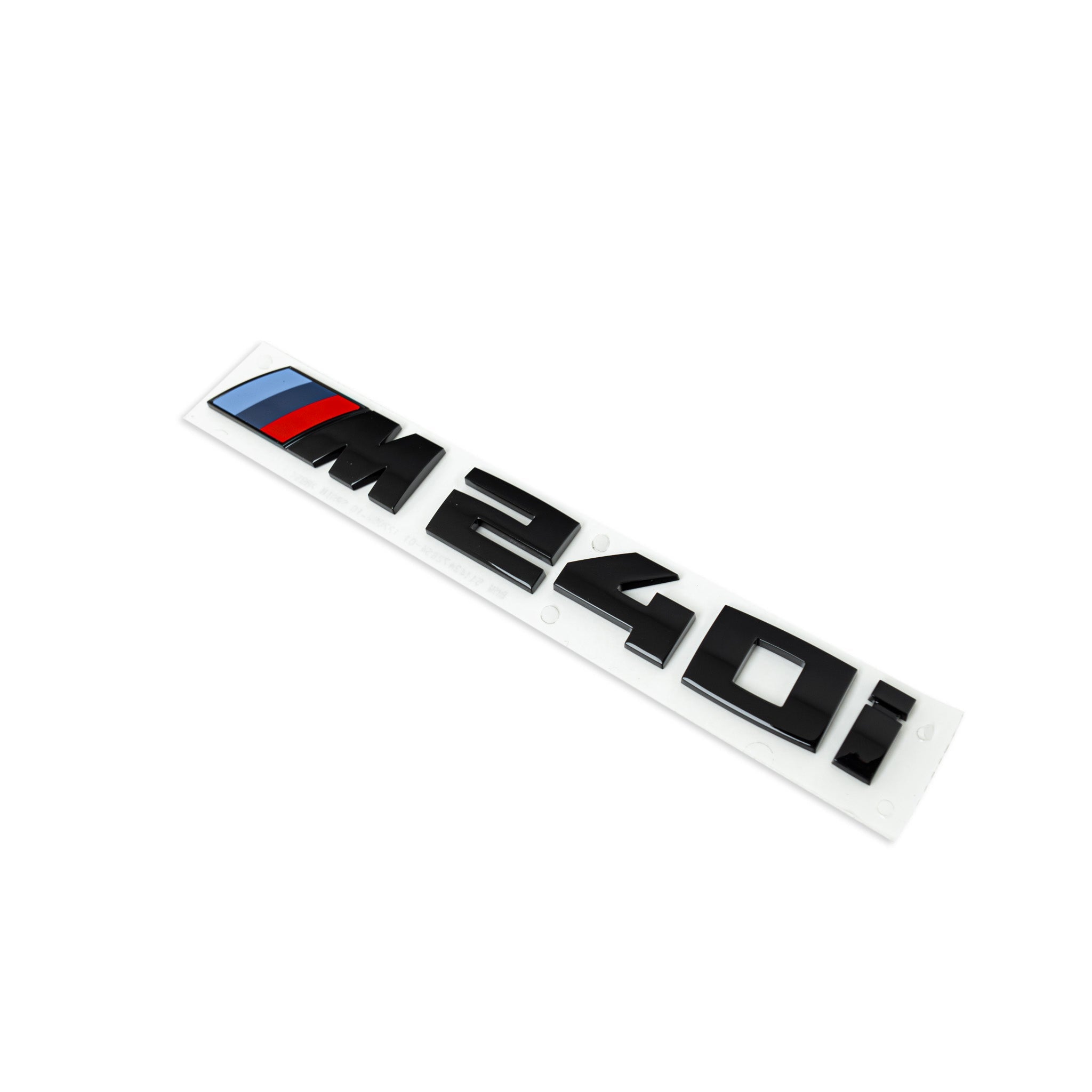 BMW M240i Genuine M Performance Black High Gloss Model Badge - AUTOID® - Model Badges - BMW M Performance