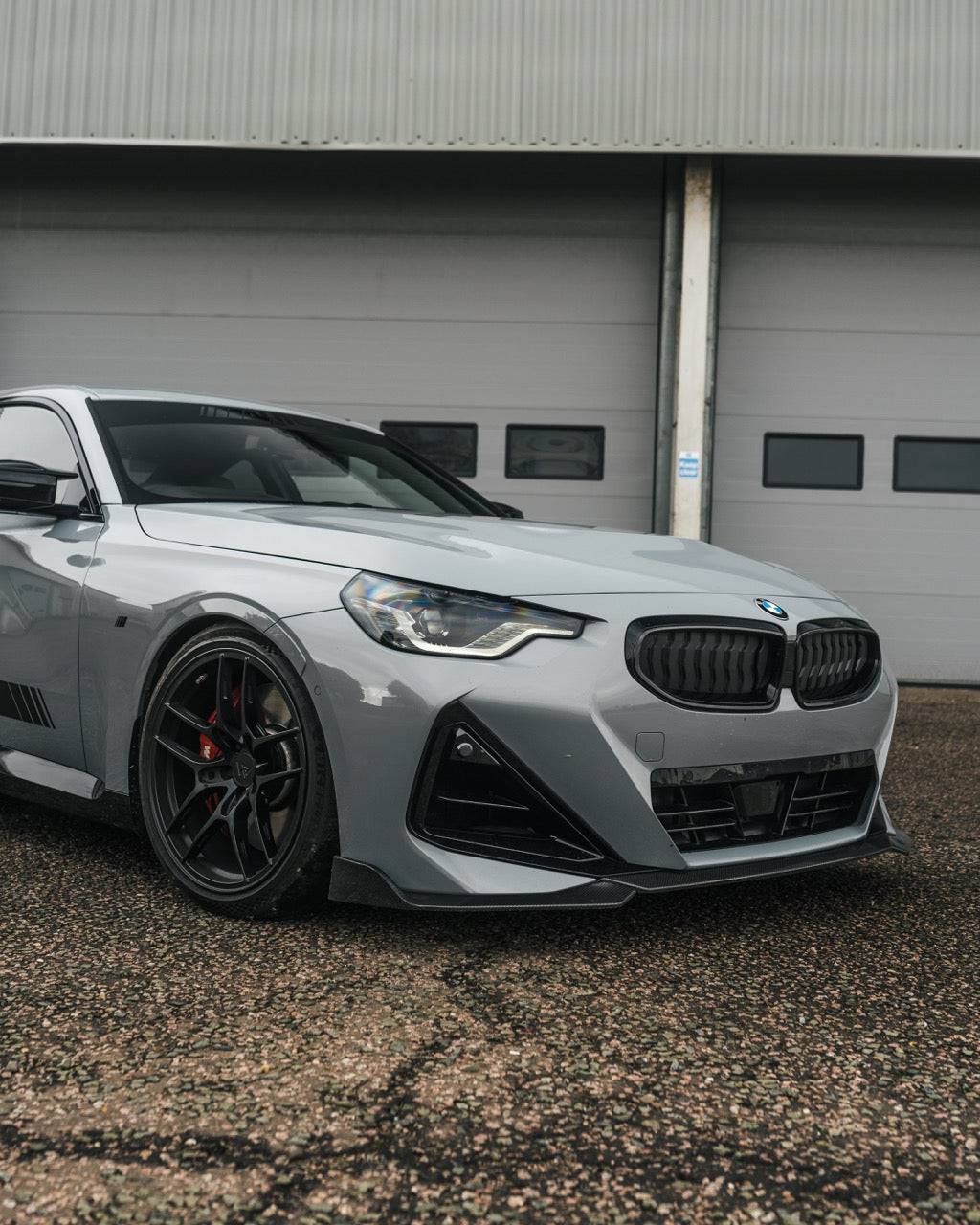 BMW M240i Genuine Shadow Line Black High Gloss Grille Insert - AUTOID - Front Grille - BMW M Performance