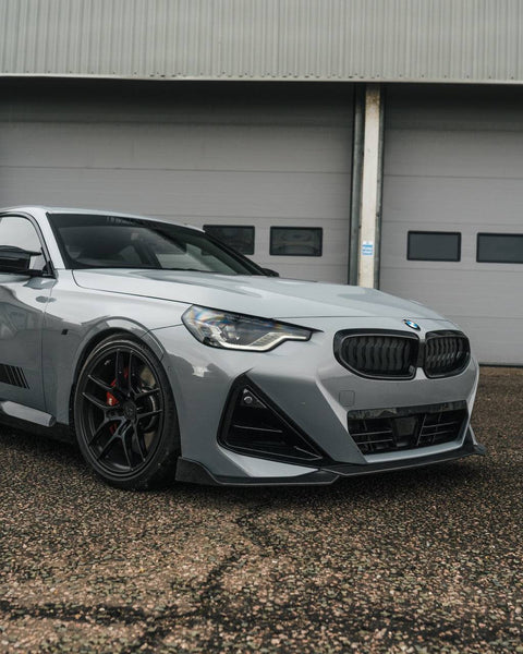 BMW M240i Genuine Shadow Line Black High Gloss Grille Insert - AUTOID® - Front Grille - BMW M Performance