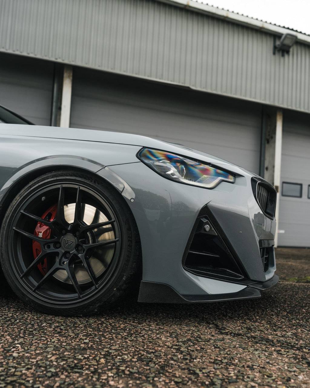 BMW M240i Genuine Shadow Line Black High Gloss Grille Insert - AUTOID® - Front Grille - BMW M Performance