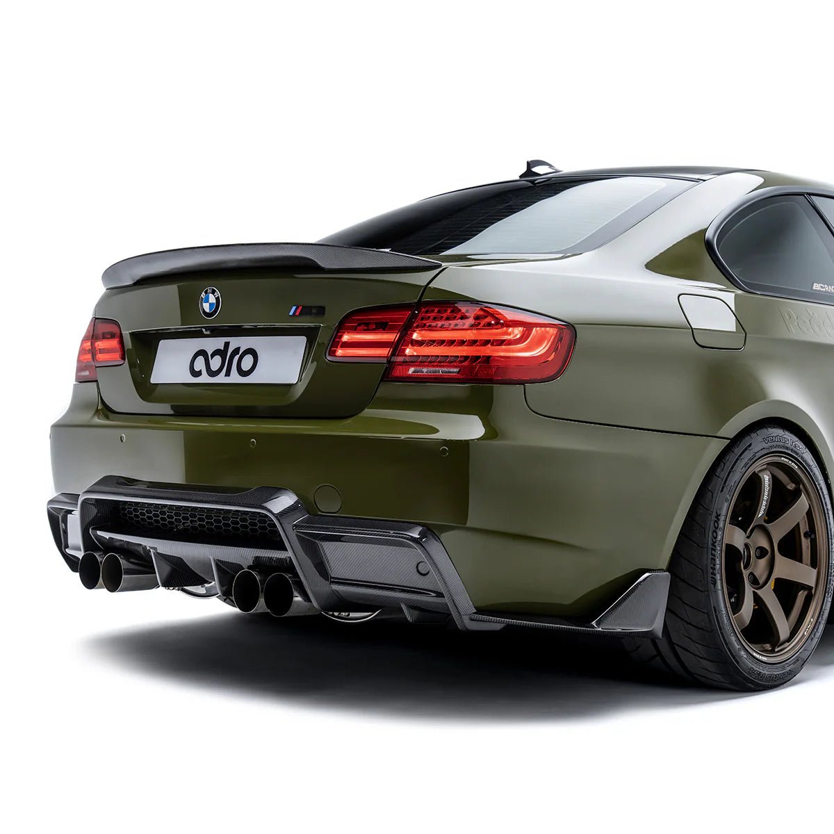 BMW M3 E92 Carbon Fibre Rear Diffuser by Adro - AUTOID - Rear Diffusers - Adro