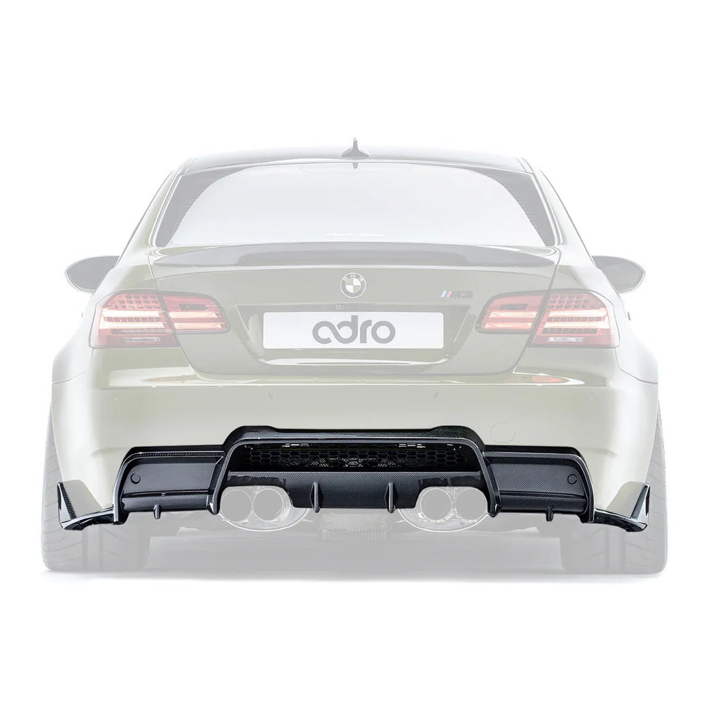 BMW M3 E92 Carbon Fibre Rear Diffuser by Adro - AUTOID® - Rear Diffusers - Adro