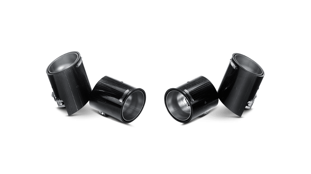 BMW M3 E92 E93 Carbon Exhaust Tips by Akrapovic - AUTOID® - Exhaust Tips - Akrapovic