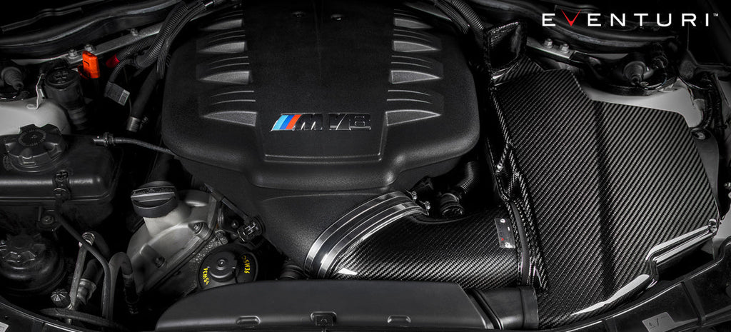 BMW M3 E92 (S65) Eventuri Carbon Fibre Airbox Lid - AUTOID - Air Intakes - Eventuri