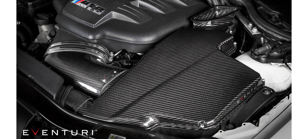 BMW M3 E92 (S65) Eventuri Carbon Fibre Airbox Lid - AUTOID - Air Intakes - Eventuri